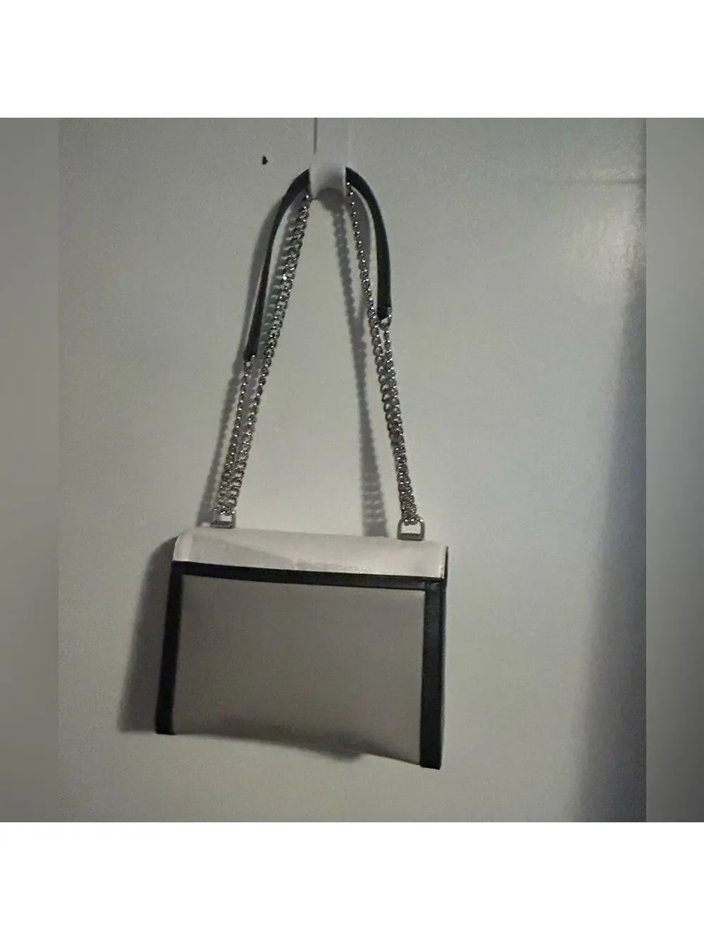 Michael kors leather color block purse